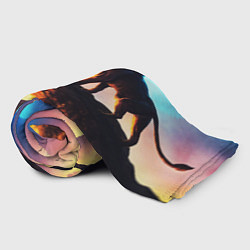 Плед флисовый Лев, цвет: 3D-велсофт — фото 2