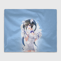 Плед флисовый Hestia, цвет: 3D-велсофт