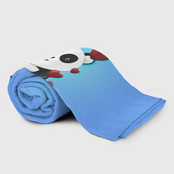 Плед флисовый Панда, цвет: 3D-велсофт — фото 2