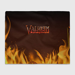 Плед флисовый Valheim: Вальхейм выживание, цвет: 3D-велсофт