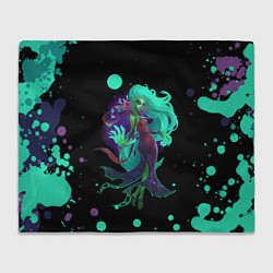 Плед флисовый Death prophet Dota 2, цвет: 3D-велсофт