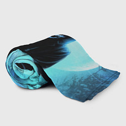 Плед флисовый Парень в маске, цвет: 3D-велсофт — фото 2