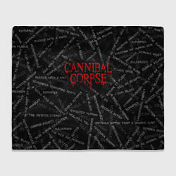 Плед Cannibal Corpse Songs Z