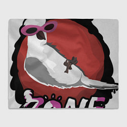 Плед флисовый CHILL ZONE Meme, цвет: 3D-велсофт