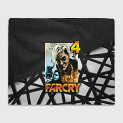 Плед флисовый FARCRY 4 Пэйган Мин, цвет: 3D-велсофт