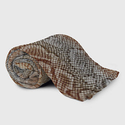 Плед флисовый Snake skin, цвет: 3D-велсофт — фото 2