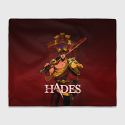 Плед флисовый Zagreus Hades, цвет: 3D-велсофт