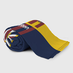 Плед флисовый BARCELONA FC БАРСЕЛОНА ФК BARCA, цвет: 3D-велсофт — фото 2