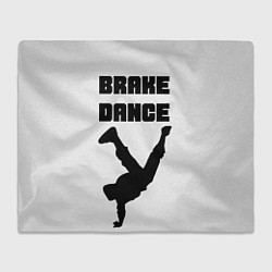 Плед флисовый Brake Dance, цвет: 3D-велсофт