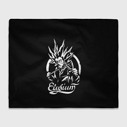 Плед флисовый Элизиум Elysium, цвет: 3D-велсофт