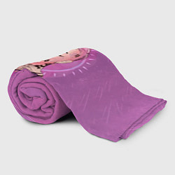 Плед флисовый Purpule Peep, цвет: 3D-велсофт — фото 2