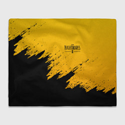 Плед флисовый LITTLE NIGHTMARES БРЫЗГИ, цвет: 3D-велсофт