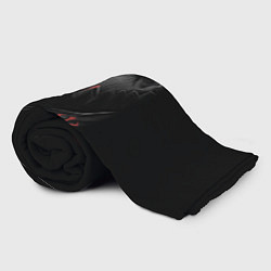 Плед флисовый Чёрный мечник, цвет: 3D-велсофт — фото 2