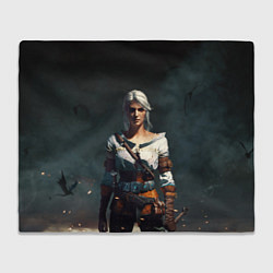 Плед флисовый THE WITCHER CIRI, цвет: 3D-велсофт