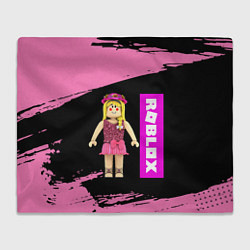 Плед флисовый BARBIE ROBLOX РОБЛОКС Z, цвет: 3D-велсофт