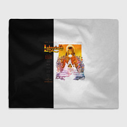 Плед флисовый Labyrinth - David Bowie, цвет: 3D-велсофт