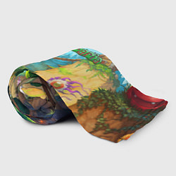 Плед флисовый Terraria Террария Z, цвет: 3D-велсофт — фото 2