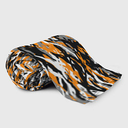 Плед флисовый Тигровый камуфляж, цвет: 3D-велсофт — фото 2