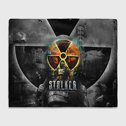 Плед флисовый STALKER SHADOW OF CHERNOBYL СТАЛКЕР ТЕНИ ЧЕРНОБЫЛЯ, цвет: 3D-велсофт