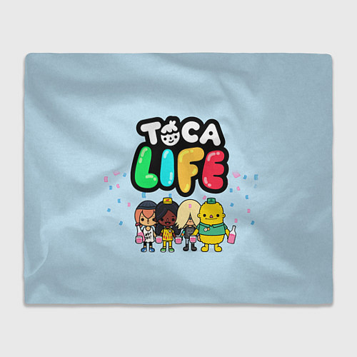 Плед Toca Life: Logo / 3D-Велсофт – фото 1