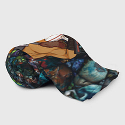 Плед флисовый Джаггернаут, ДОТА 2, цвет: 3D-велсофт — фото 2