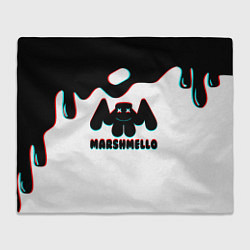 Плед флисовый MARSHMELLO MELT: МАРШМЕЛЛО, цвет: 3D-велсофт