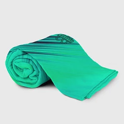 Плед флисовый Нилетто Niletto лого, цвет: 3D-велсофт — фото 2