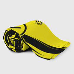 Плед флисовый BORUSSIA BVB 09 LOGO, цвет: 3D-велсофт — фото 2