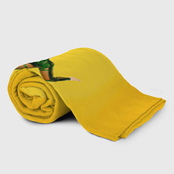 Плед флисовый Ашиникко на ромашке, цвет: 3D-велсофт — фото 2