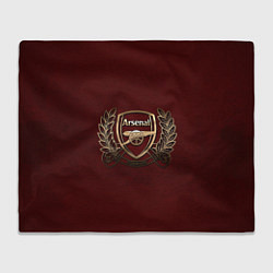 Плед флисовый Arsenal London, цвет: 3D-велсофт