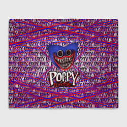 Плед флисовый Huggy Wuggy: Poppy Pattern, цвет: 3D-велсофт