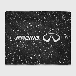 Плед флисовый Инфинити - Racing, цвет: 3D-велсофт