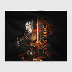Плед флисовый Dark Souls - The Ashen One, цвет: 3D-велсофт