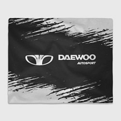 Плед флисовый DAEWOO Autosport Краска, цвет: 3D-велсофт