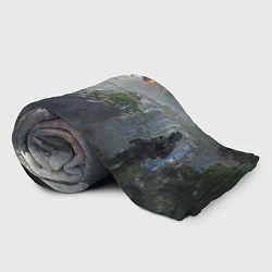 Плед флисовый Падение титанов с неба, цвет: 3D-велсофт — фото 2