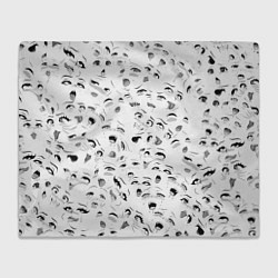 Плед флисовый Ахегао без границ, цвет: 3D-велсофт