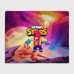 Плед флисовый GROM BRAWL STARS FANTASY, цвет: 3D-велсофт