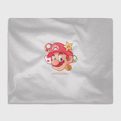 Плед флисовый Милаха Марио, цвет: 3D-велсофт