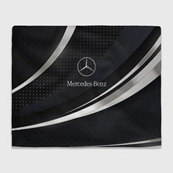 Плед флисовый Mercedes-Benz Sport, цвет: 3D-велсофт