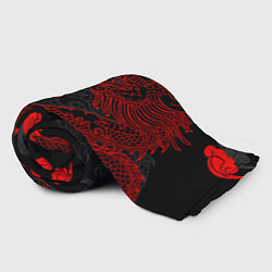 Плед флисовый Дракон Китайский дракон, цвет: 3D-велсофт — фото 2