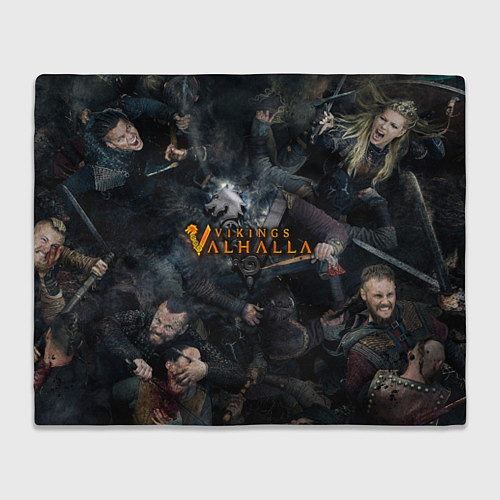 Плед В пылу битвы: Викинги: Вальхалла / 3D-Велсофт – фото 1