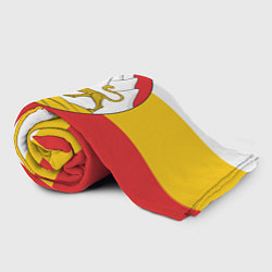 Плед флисовый Северная Осетия Алания Флаг, цвет: 3D-велсофт — фото 2