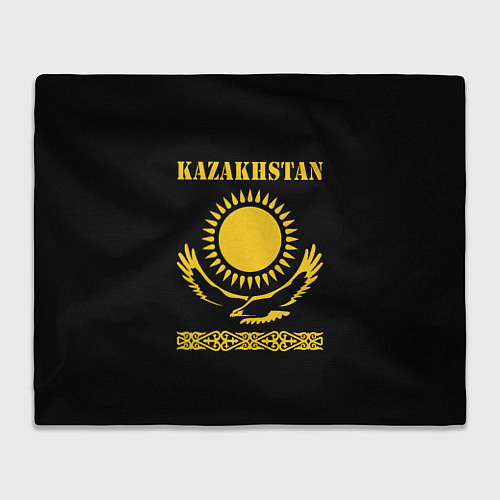 Плед KAZAKHSTAN Казахстан / 3D-Велсофт – фото 1
