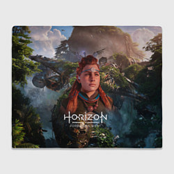 Плед флисовый Horizon Forbidden West Элой, цвет: 3D-велсофт