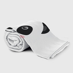 Плед флисовый Мордашка пандёныша, цвет: 3D-велсофт — фото 2