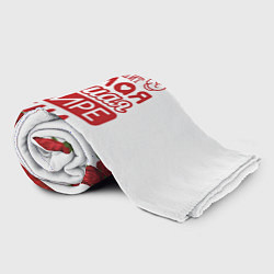 Плед флисовый Так Выглядит Самая Лучшая ЖЕНА, цвет: 3D-велсофт — фото 2