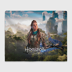 Плед флисовый Aloy Элой Horizon, цвет: 3D-велсофт