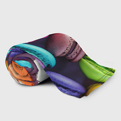 Плед флисовый Colorful Macaroons, цвет: 3D-велсофт — фото 2