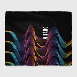 Плед флисовый Fashion pattern Neon Milano, цвет: 3D-велсофт
