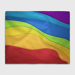 Плед флисовый Fashion pattern 2022 Wave, цвет: 3D-велсофт
